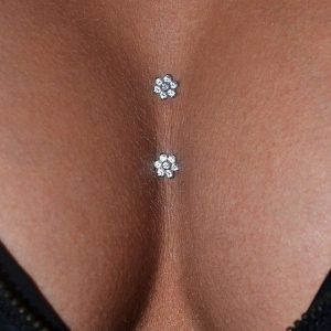 Featured image of post Scar Sternum Dermal Piercing The scars may develop while getting a microdermal piercing or after removal