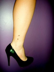 Ankle Surface Piercing